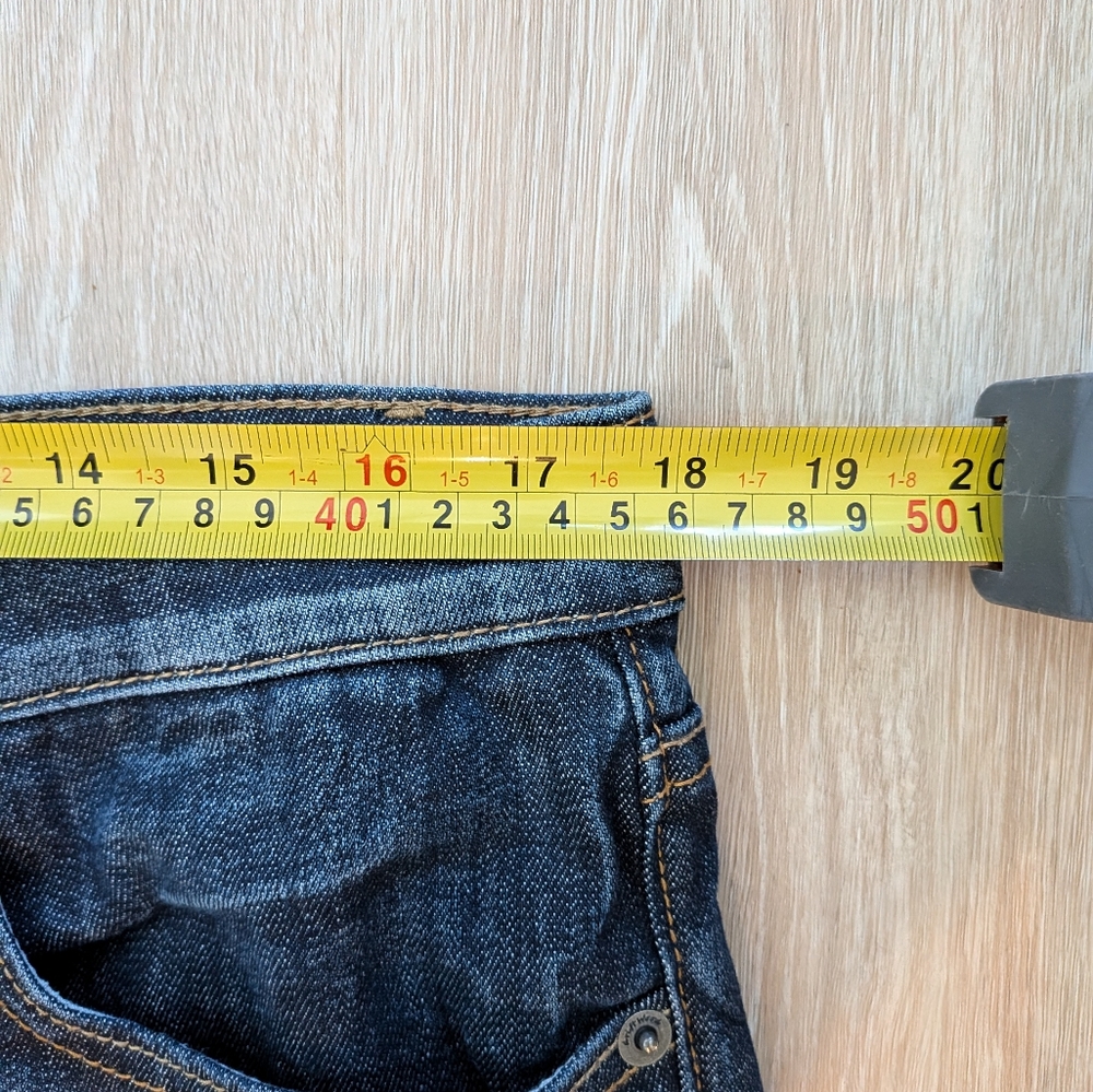 Driftwood Jeans Women's 32 Dark Blue Embroidered - Picture 6 of 10